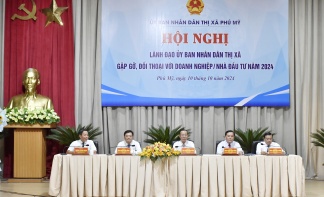 Chính quyền Phú Mỹ đồng hành cùng doanh nghiệp